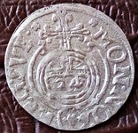 1 1/2 гроша 1633 року. Лівонія (срібло) . Швеція., фото №2