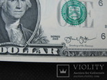 1 доллар США штат ДЖОРДЖІЯ 2013рік UNC корінець (100 банкнот номер в номер), фото №6