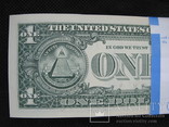 1 доллар США штат ДЖОРДЖІЯ 2013рік UNC корінець (100 банкнот номер в номер), фото №8