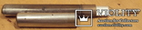 Старинный латунный футляр для градусника в сборе, фото №5