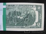 2 доллара США штат НЬЮ-ЙОРК 2013рік UNC корінець (100банкнот номер в номер), фото №9