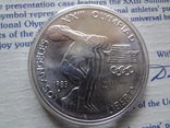 1 доллар 1983  D  США серебро, фото №3