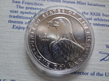 1 доллар 1983  D  США серебро, фото №4
