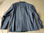 Традиционный Австрийский-Тирольский шерстяной пиджак р.56, фото №5