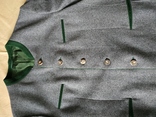 Традиционный Австрийский-Тирольский шерстяной пиджак р.56, фото №10