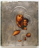 Тих­вин­ская ико­на Бо­жи­ей Ма­те­ри в серебряном окладе., фото №4