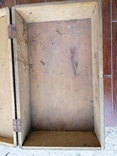 Чемодан деревянный старинный, фото №8