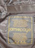 Большая кожаная мужская куртка JAMIEPAGE. Лот 456, фото №7