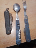 Складные вилка ложка и ножик, фото №2
