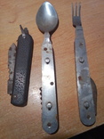 Складные вилка ложка и ножик, фото №5