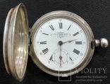 Серебряные часы GEORGES FAVRE JACOT - 84 проба, фото №6