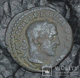Филипп 1 "Араб", провинциальная бронза, г. Деульт, фото №2