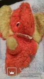 Мягкая игрушка: розовый слоник 25 см. времен ссср, фото №6