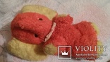 Мягкая игрушка: розовый слоник 25 см. времен ссср, фото №12