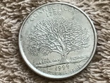 25 центов сша 1999 Р, фото №2