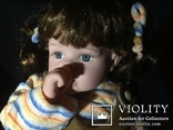 Кукла фарфоровая  (Фарфорова лялька) 54 см, фото №2