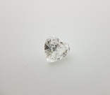 Природный бриллиант сердце 0,26 карат, фото №3