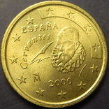 50 євроцентів Іспанія 2000, фото №2