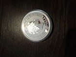 Серебряная монета "ГОД ОБЕЗЬЯНЫ" LUNAR 1 SERIES, 1 Доллар, фото №3