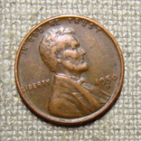 1 цент 1950 D США, фото №3