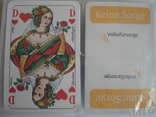 Карты игральные Германия с логотипом фирмы Volksfursorge 2 колоды по 55 шт в колоде, фото №2