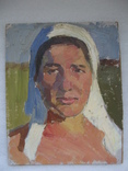 Картина портрет Доярки автор - П. Собко, фото №4