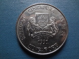 10 долларов 1991 год Козы Сингапур   серебро (N.1.4)~, фото №2