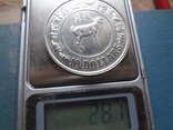 10 долларов 1991 год Козы Сингапур   серебро (N.1.4)~, фото №4