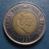 2  доллара 1996  Канада (N.1.5)~, фото №3