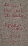 Красные сосны. Валериан Нестеров. 1994г. 70х90, фото №8