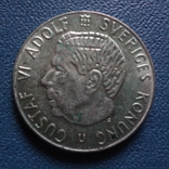 1 крона 1968 Швеция серебро (N.2.4)~, фото №2