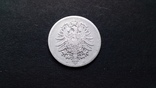 1 марка 1875г. серебро. Германия., фото №3