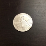 Монетовидний сувенир  1/4 унції срібло, фото №2