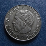 1 крона 1964  Швеция  серебро  (N.3.7)~, фото №3