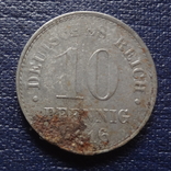 10  пфеннигов  1916  J  Германия   (N.5.10)~, фото №2