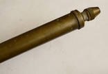 Старинный медицинский латунный инструмент в виде насоса., фото №10