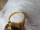 Винтажное кольцо с топазом Sarah Coventry 1960 США, фото №11