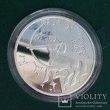 Серебряная монета Стрелец 5грн, фото №3