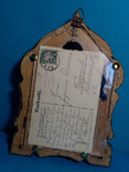 Антикварная рамка и открытка, фото №8