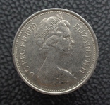Великобритания 5 пенсов 1970, фото №3
