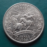 25 центов  2006  Невада   (N.10.6)~, фото №2