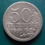50 крузейро  1965  Бразилия   (N.10.3)~, фото №3