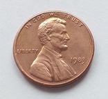 США 1 цент 1983, фото №2