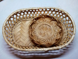 Соломенные хлебницы - плетённые, фото №2