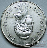 Французская Каледония, 10 франков 1983 года, фото №3