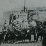 Грузовик ГАЗ-59 - дети солдат шофер во дворе дома, фото №4