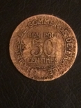 50 сентимес 1923 р. Франція, фото №6