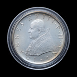 Набор Серебрянных Монет Папы Римские ХХ Столетия, Ватикан, фото №3