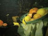Десерт. Копия картини художника Виллема Кальфа 105x87.5, фото №3
