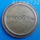 ЖЕТОН игровой игрового автомата EUROCOIN Bell-Fruit Services Limited, фото №3